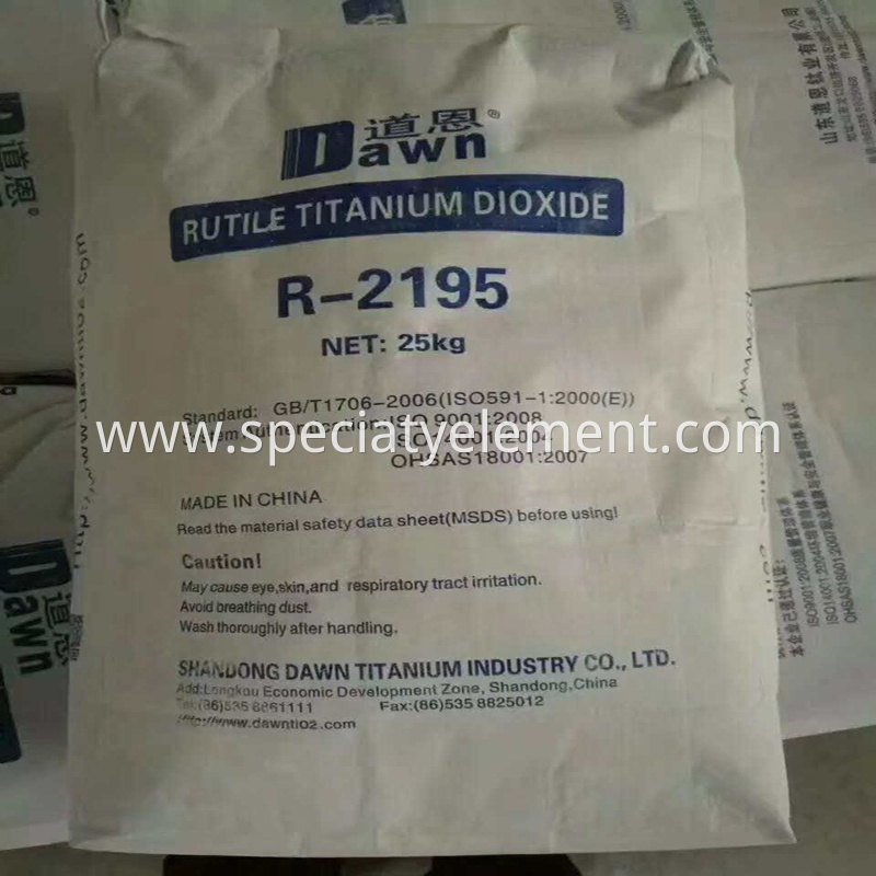 Dawn Titanium Dioxide Rutile R2195